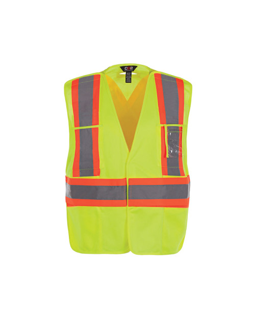 L01170 - Protector - Adult One Size Hi-Vis Safety Vest L01170 - Protector - Adult One Size Hi-Vis Safety Vest