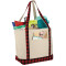 Buffalo Plaid 18oz Cotton Boat Tote