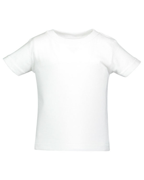 9,17 oz/vg T-shirt pour bébé en jersey de Rabbit Skins à manches courtes