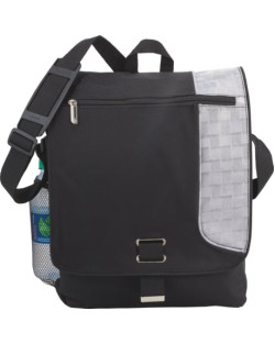 Gridlock Vertical 15" Computer Messenger Bag