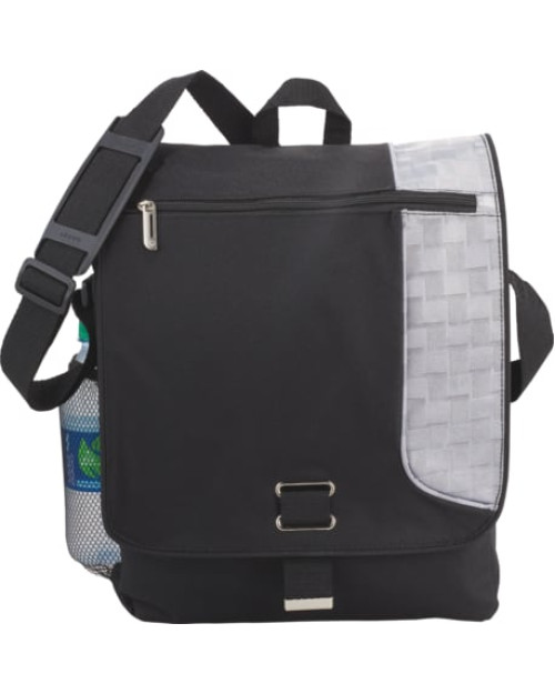 Gridlock Vertical 15" Computer Messenger Bag