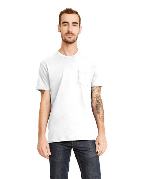 T-shirt unisexe à col rond avec poche de Next Level T-shirt unisexe à col rond avec poche de Next Level