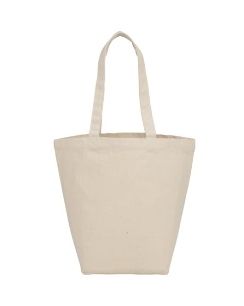 Herringbone 7oz Cotton Canvas Grocery Tote Herringbone 7oz Cotton Canvas Grocery Tote