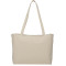 Zippered 12oz Cotton Canvas Shopper Tote