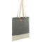 Split Recycled 5oz Cotton Twill Convention Tote