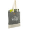Split Recycled 5oz Cotton Twill Convention Tote