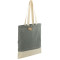 Split Recycled 5oz Cotton Twill Convention Tote