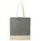 Split Recycled 5oz Cotton Twill Convention Tote