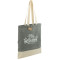 Split Recycled 5oz Cotton Twill Convention Tote