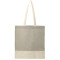 Split Recycled 5oz Cotton Twill Convention Tote