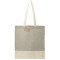 Split Recycled 5oz Cotton Twill Convention Tote