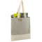 Split Recycled 5oz Cotton Twill Convention Tote