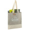 Split Recycled 5oz Cotton Twill Convention Tote