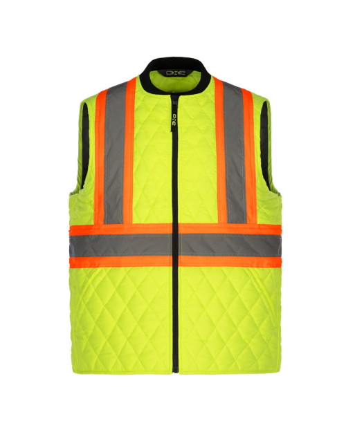 L01225 - Mack - Men's Hi-Vis Quilted Vest L01225 - Mack - Men's Hi-Vis Quilted Vest