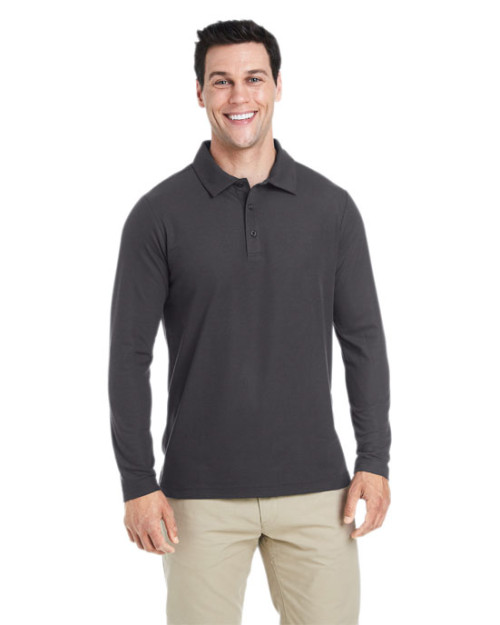 Men's Fusion ChromaSoft™ Long-Sleeve Pique Polo Men's Fusion ChromaSoft™ Long-Sleeve Pique Polo
