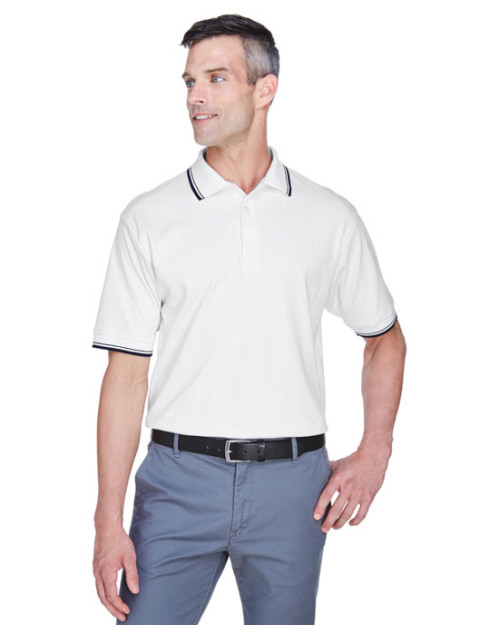 Men's Tipped Perfect Pima Interlock Polo Men's Tipped Perfect Pima Interlock Polo
