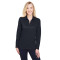 CrownLux Performance™ Ladies' Plaited Long Sleeve Polo