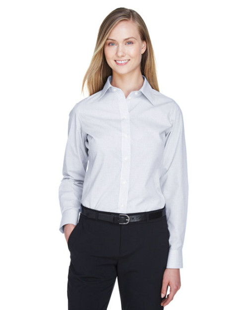 Ladies' Crown Woven Collection™ Micro Tattersall Ladies' Crown Woven Collection™ Micro Tattersall